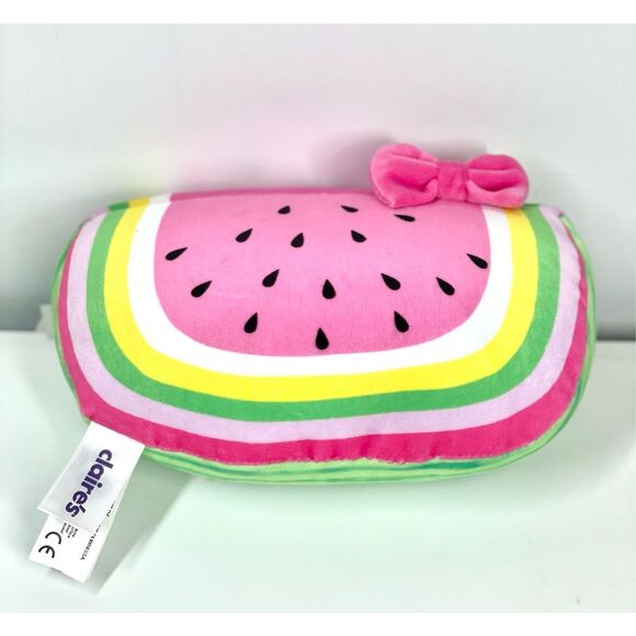 Squishmallow Lieta the Watermelon Slice Plush Exclusive to Claire’s Rare 8” NWT - Picture 5 of 5
